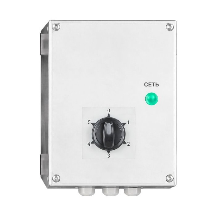 Пятиступенчатый трансформаторный регулятор скорости с BVM ТРСВ3-11/Т
