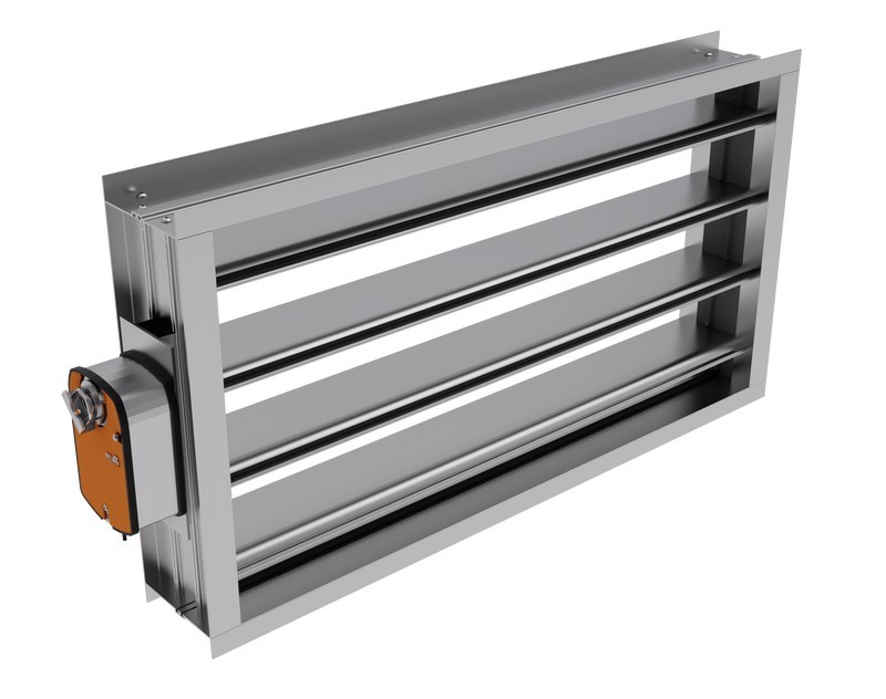 Воздушная заслонка с реверсивным приводом Komfovent SRU-300-400-MHE-230
