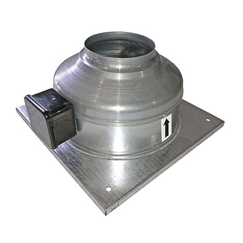Вентилятор Ванвент ВКВ-ФП 100Е (ebmpapst) приточный канальный на квадратном фланце (250 m³/h)