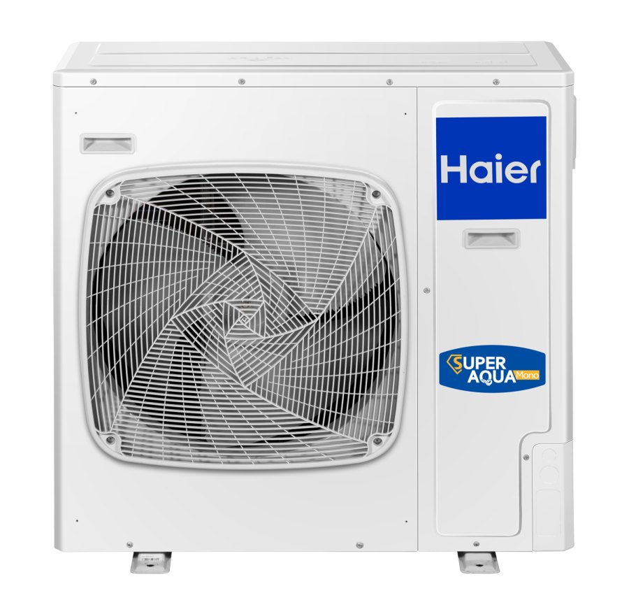 Моноблочный тепловой насос воздух-вода Haier Super Aqua mono AU082FYCRA(HW)
