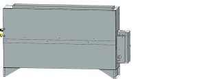 Консольный для скрытого монтажа внутренний блок MRV Haier AE122MLERA