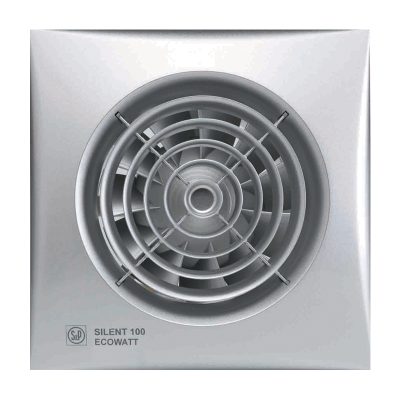 Накладной вентилятор Soler Palau SILENT-100 CDZ SILVER ECOWATT