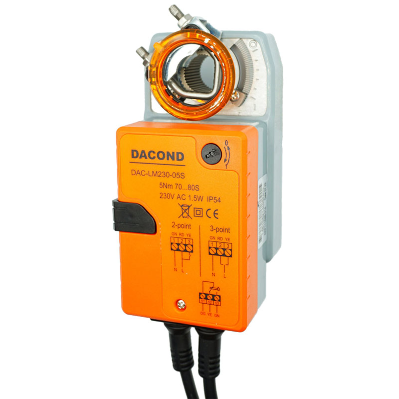 Привод воздушной заслонки DAC-LM24-20S