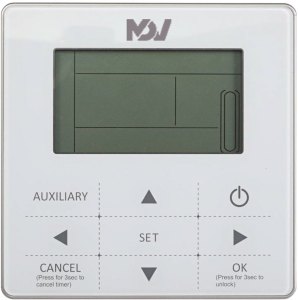 Напольно-потолочный двухтрубный фанкойл MDV MDKH1-V150-R4