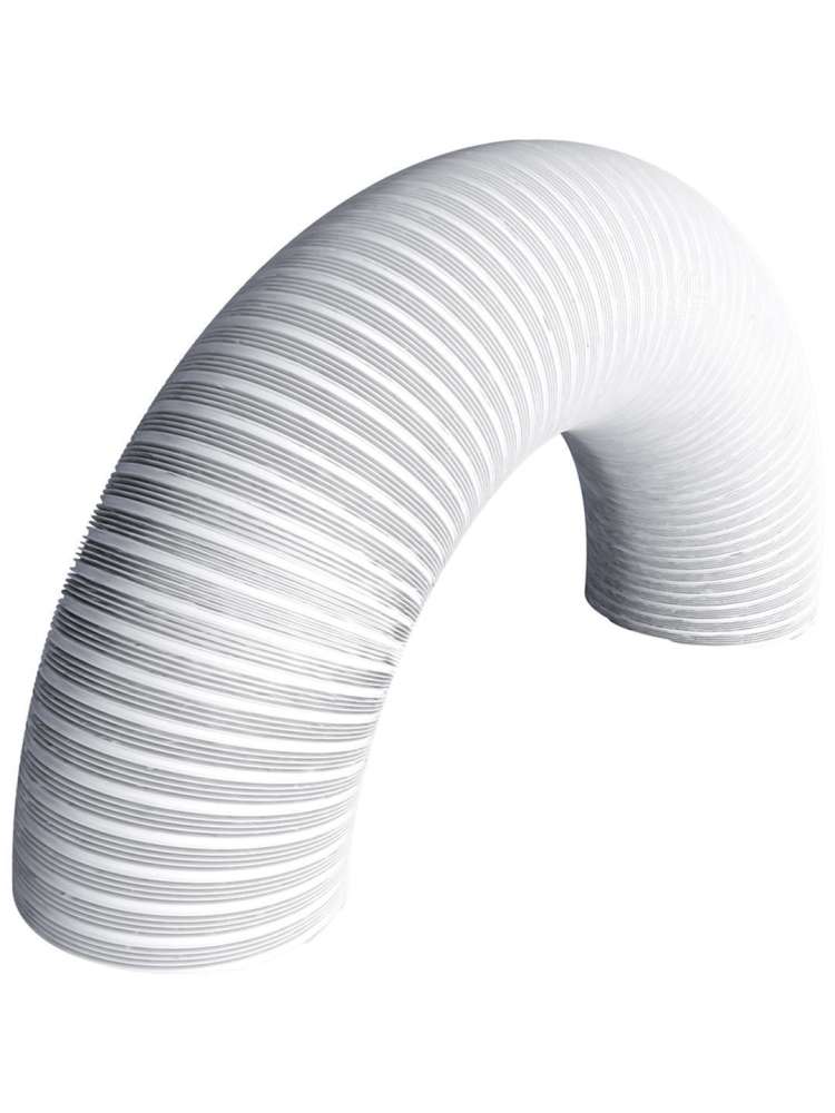 Воздуховод VA WHITE D150 гофрированный L до 3,15м алюминий DICITI