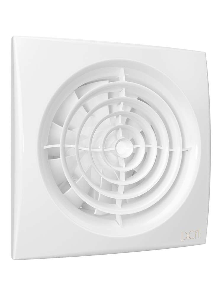 Вентилятор накладной AURA D150 обратный клапан, двухскоростной DICITI