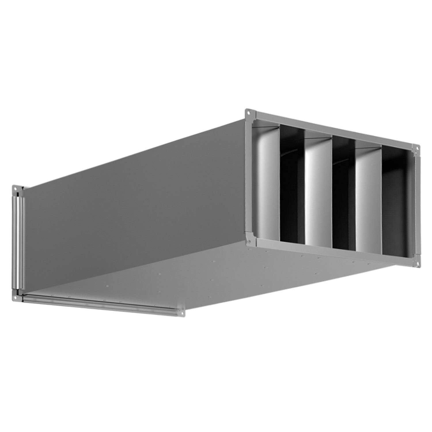 Шумоглушитель SHUFT SRSr 500x400/1000 (2x125)