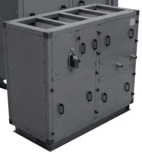 Приточно-вытяжная установка с пластинчатым рекуператором RWN-RP-2500(50c)-ЕС-НЕ15-Classic(N)