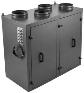 Приточно-вытяжная установка с роторным рекуператором RWN-RR-7400(50c)-ЕС(B500)-W-Vertical(N)