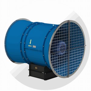 Установка вентиляторная приточная УВОП №4, Ø400 мм