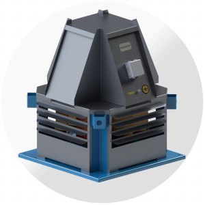 Крышный вентилятор ВКРС №6,3, Ø630 мм