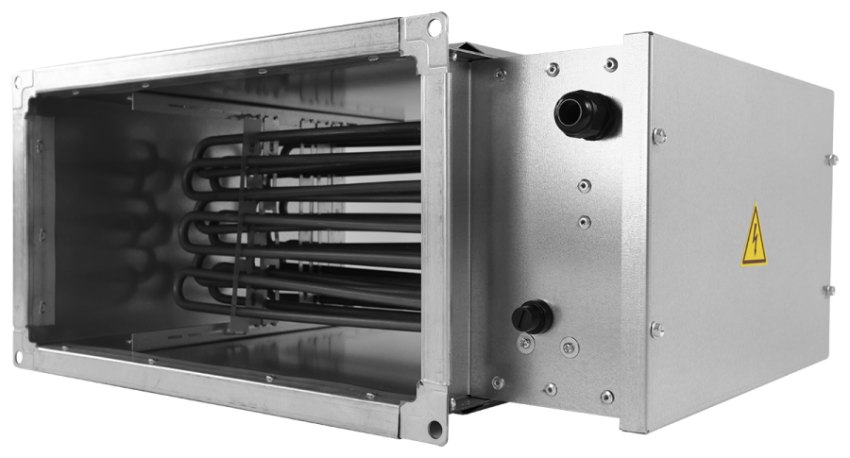 Электрический нагреватель для прямоугольных каналов ZILON ZES 600x300-24 Электрический нагреватель для прямоугольных каналов ZILON ZES 600x300-24