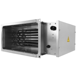 Электрический нагреватель для прямоугольных каналов ZILON ZES 600x300-24