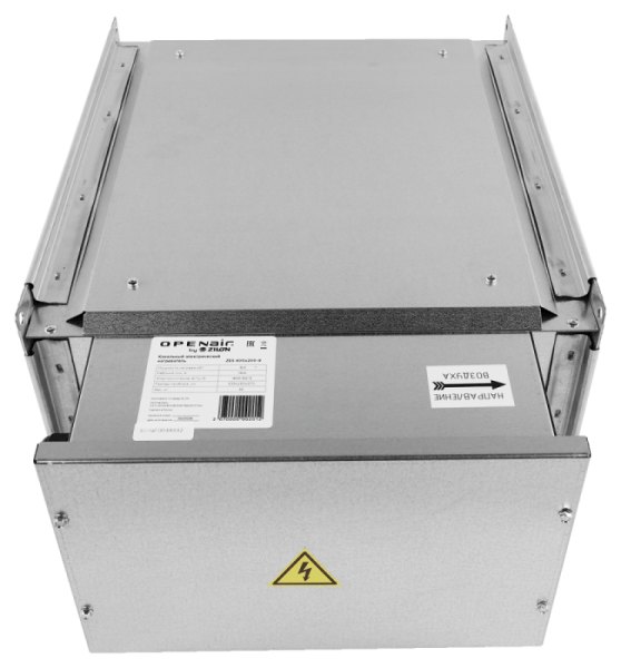 Электрический нагреватель для прямоугольных каналов ZILON ZES 700x400-75