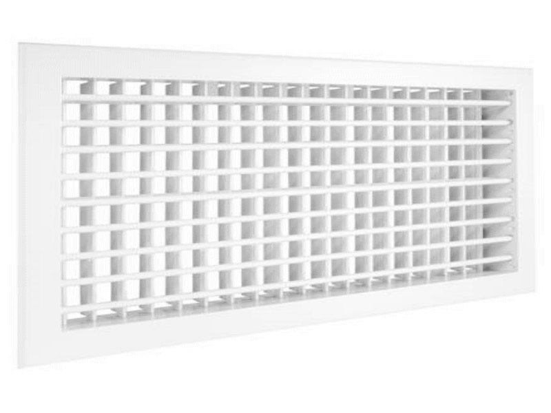Настенная двурядная решётка ZILON 2 WA 600*300