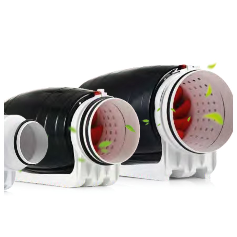 Канальный вентилятор Dastech HDD-200P, Ø200 мм, 840 м³/ч