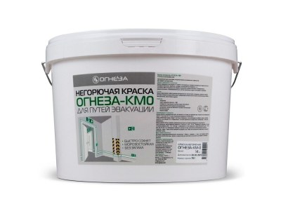 Краска негорючая ОГНЕЗА-КМ0 КОЛОР 4 кг