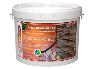 Огнезащитный лак на водной основе ОГНЕЗА-ЛАК-ВД 11 л матовый