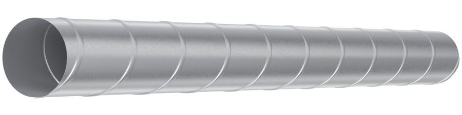 Воздуховод DG D100 L3м оцинкованная сталь ERA PRO