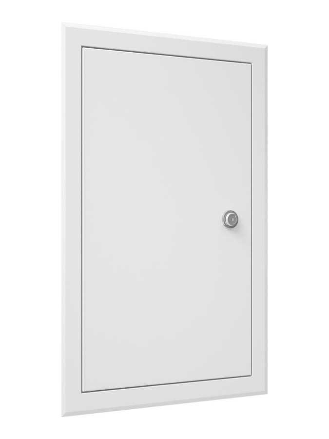 Люк ревизионный ЛТМЗп фланец 300х500 замок 360х560 окрашенная сталь EVECS